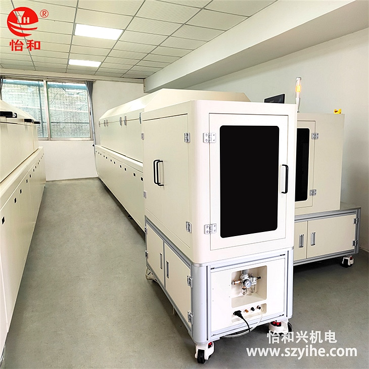 LED支架除湿自动上下料固化隧道炉烘烤案例 LED支架除湿自动上下料固化隧道炉烘烤案例