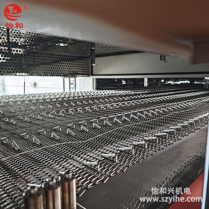 自动化隧道炉链条图 自动化隧道炉链条图